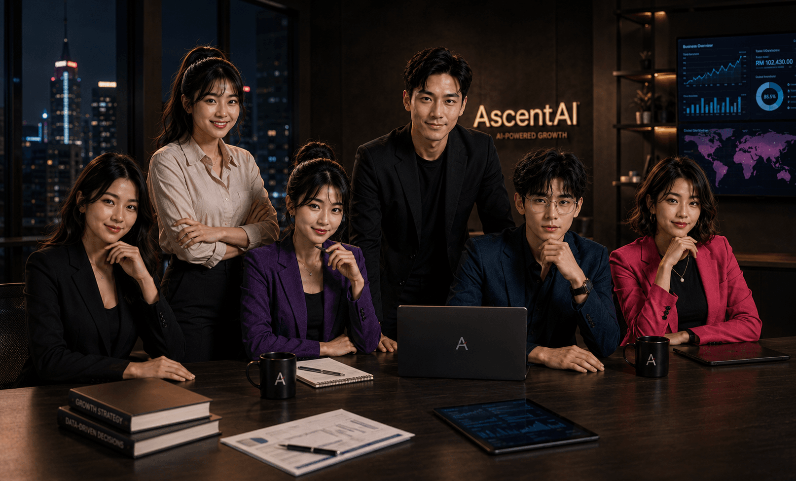 AscentAI™ agentic AI business teammates by ASCENTSO