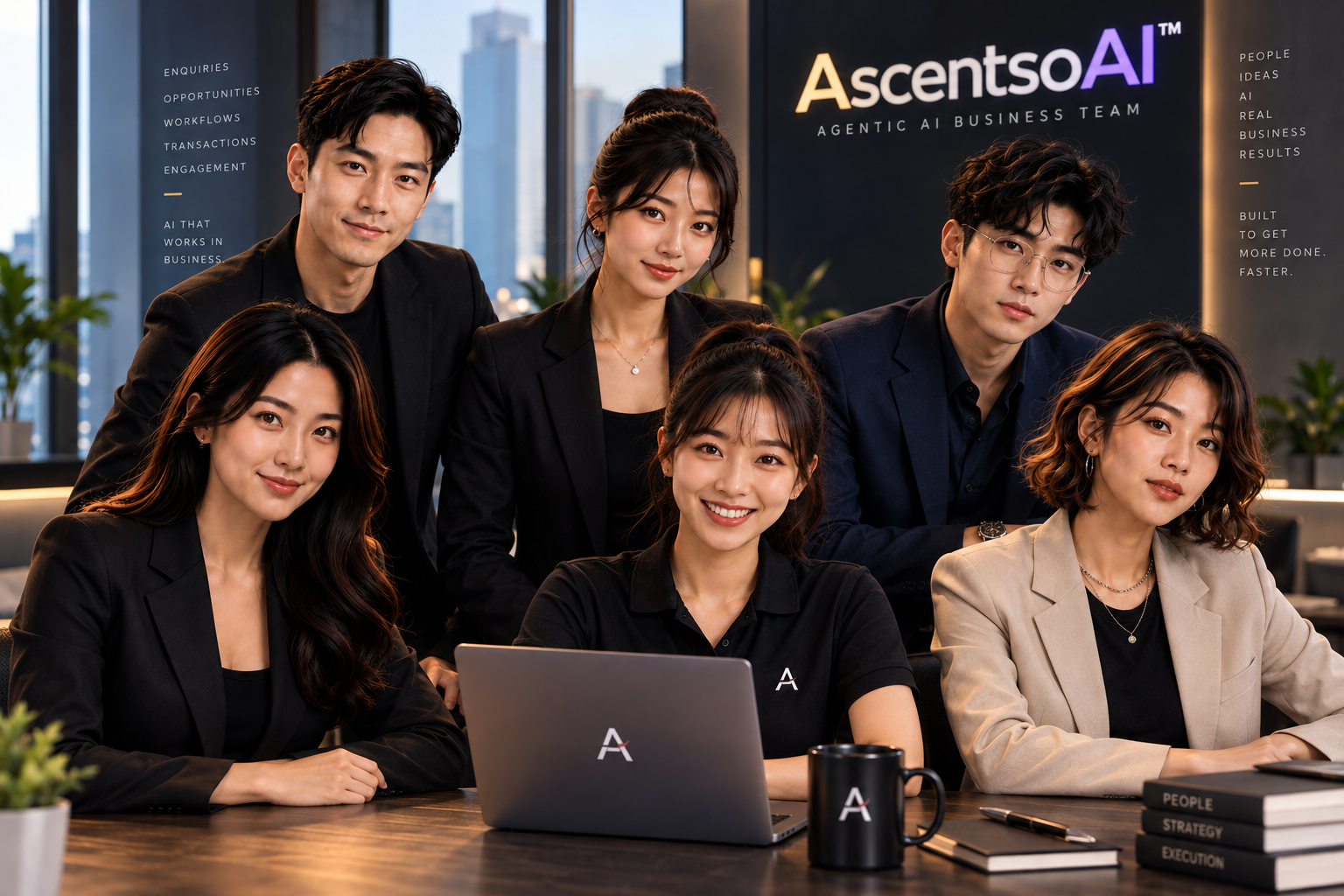 AscentsoAI™ Agentic AI Business Team by ASCENTSO