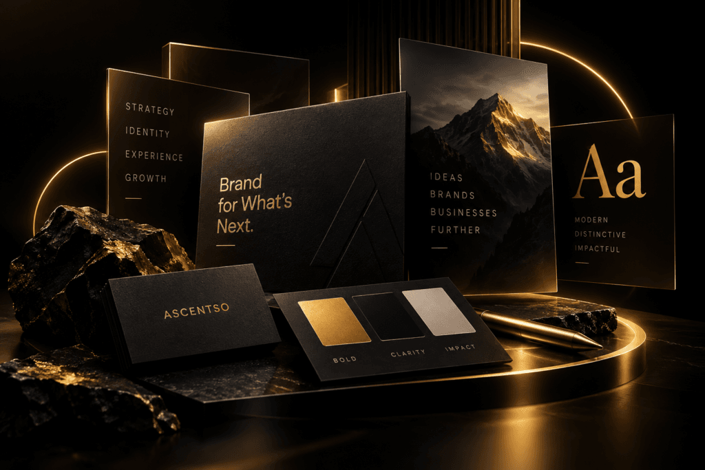 BrandExpression™ brand and visual identity by ASCENTSO