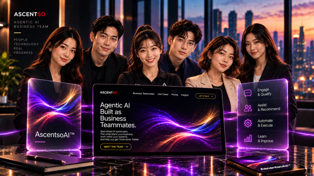 AscentsoAI™ Agentic AI Business Teammates by ASCENTSO